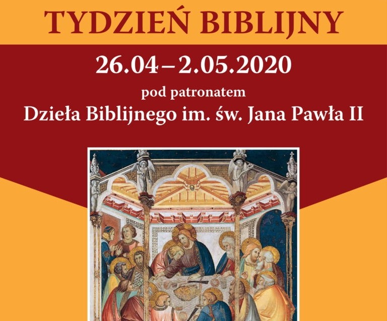 XII tydzien biblijny 26.04-02.05-2020